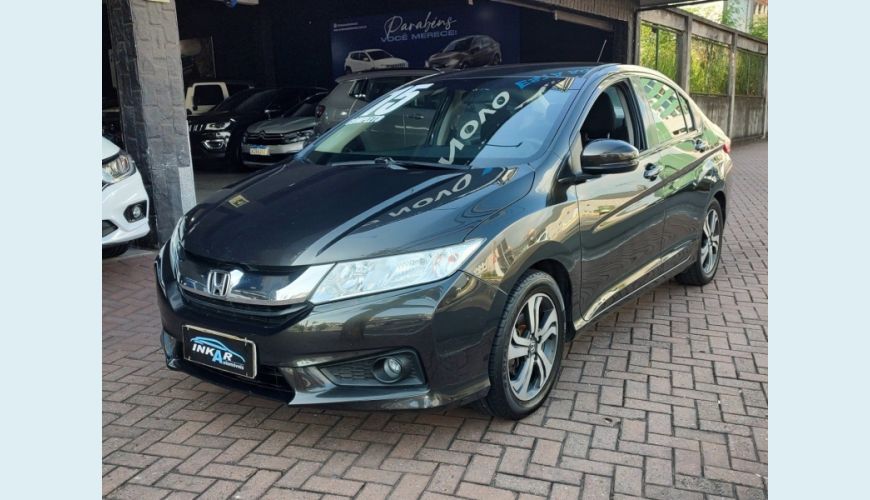 HONDA CITY FLEX AUT. 4P - MARROM - 2015 Foto 1 (Grande)