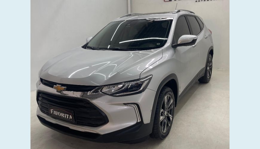 CHEVROLET TRACKER PREMIER 1.2 TURBO 12V FLEX MANUAL 4P - PRATA - 2021 Foto 1 (Grande)