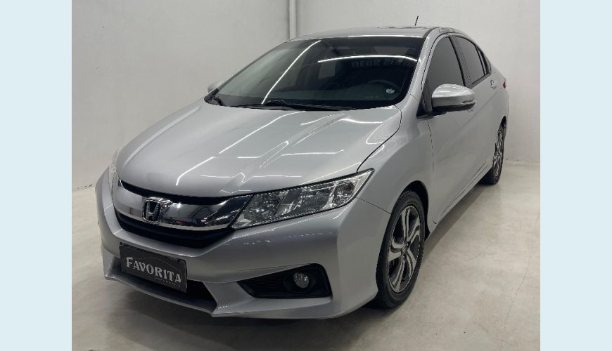 HONDA CITY EX 1.5 16V FLEX AUT. 4P - PRATA - 2015 Foto 1 (Grande)