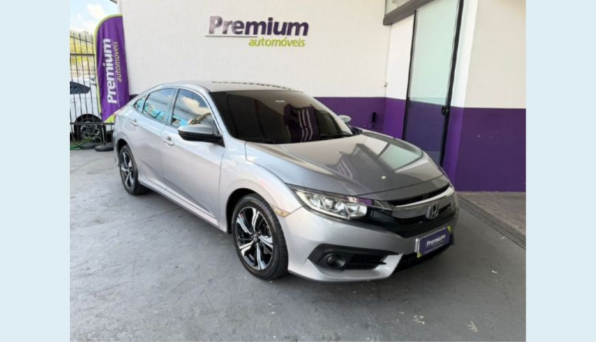 HONDA CIVIC FLEX AUT. 4P - PRATA - 2018 Foto 1 (Grande)