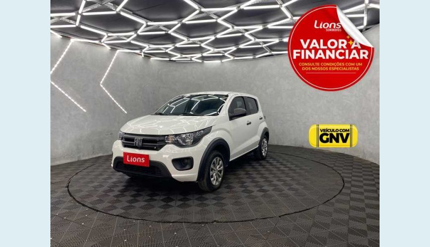 FIAT MOBI LIKE 1.0 FLEX MANUAL 4P - BRANCO - 2021 Foto 1 (Grande)