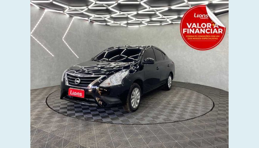 NISSAN VERSA 1.0 12V FLEX MANUAL 4P - PRETO - 2019 Foto 1 (Grande)