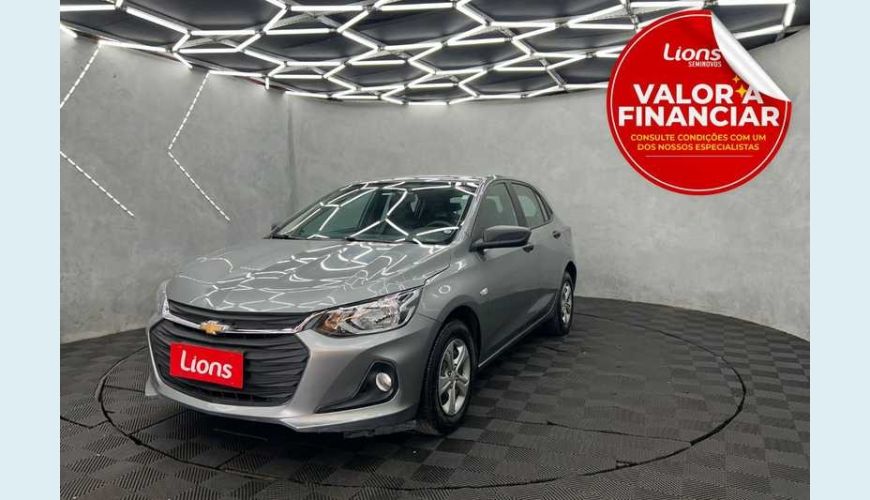 CHEVROLET ONIX 1.0 FLEX MANUAL 4P - PRATA - 2024 Foto 1 (Grande)