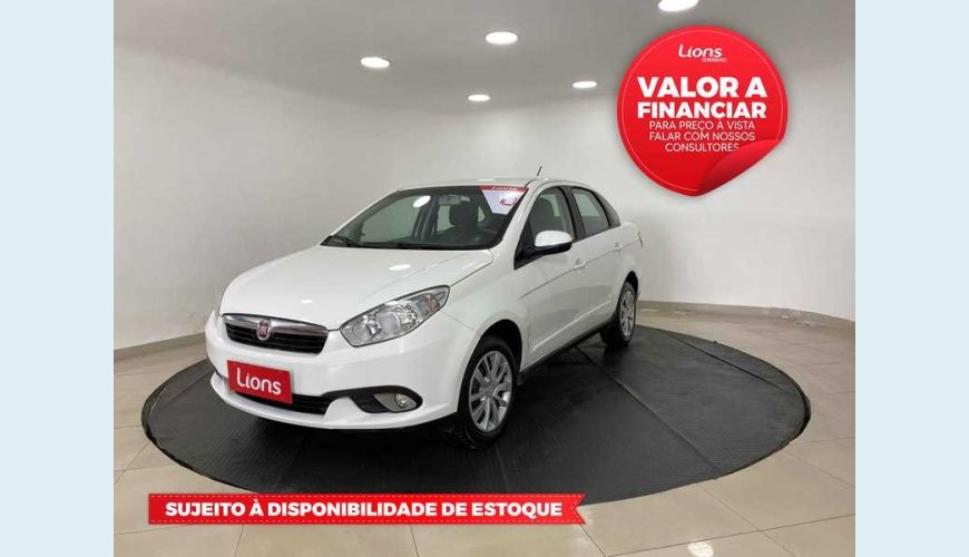 FIAT GRAND SIENA EVO ATTRACTIVE 1.4 8V FLEX MANUAL 4P - BRANCO - 2016 Foto 1 (Grande)