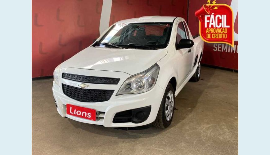 CHEVROLET MONTANA LS 1.4 FLEX MANUAL 2P - BRANCO - 2019 Foto 1 (Grande)