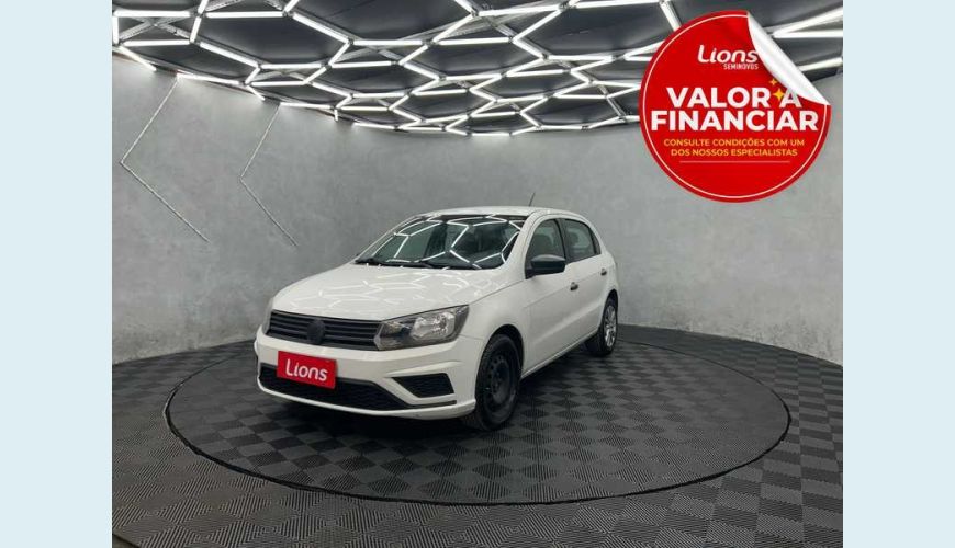 VOLKSWAGEN GOL 1.6 MSI FLEX MANUAL 4P - BRANCO - 2019 Foto 1 (Grande)