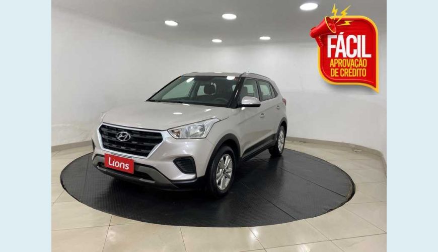 HYUNDAI CRETA ATTITUDE 1.6 FLEX MANUAL 4P - PRATA - 2018 Foto 1 (Grande)