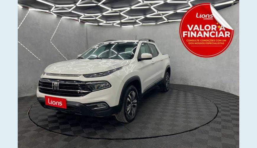 FIAT TORO FREEDOM 1.3 TURBO FLEX AUT. 4P - BRANCO - 2023 Foto 1 (Grande)