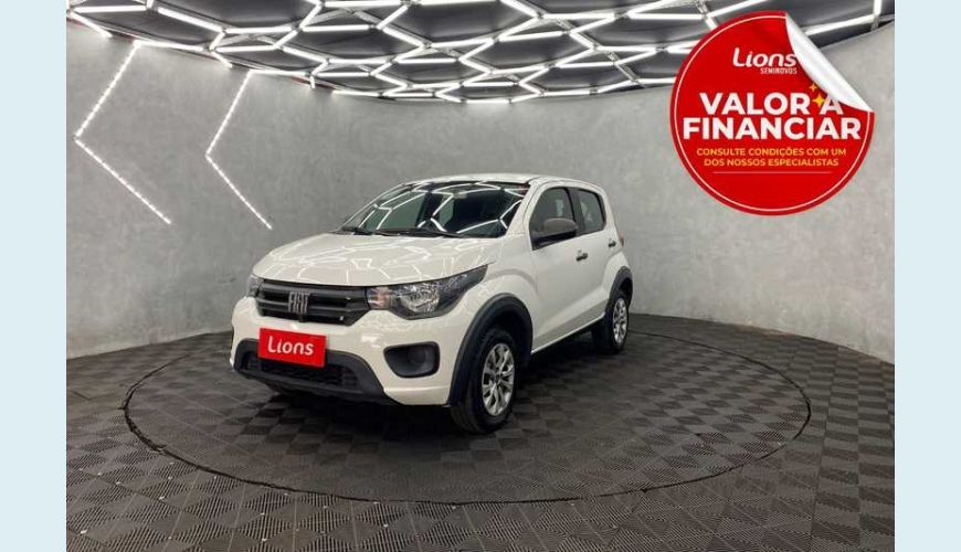 FIAT MOBI LIKE 1.0 FLEX MANUAL 4P - BRANCO - 2022 Foto 1 (Grande)