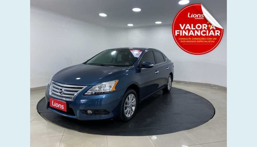 NISSAN SENTRA SV 2.0 16V FLEX AUT. 4P - AZUL - 2016 Foto 1 (Grande)