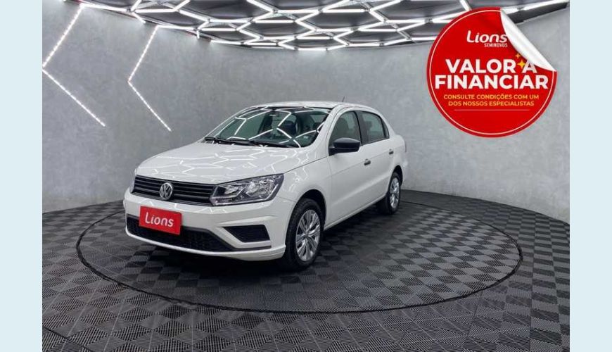 VOLKSWAGEN VOYAGE 1.6 FLEX MANUAL 4P - BRANCO - 2022 Foto 1 (Grande)