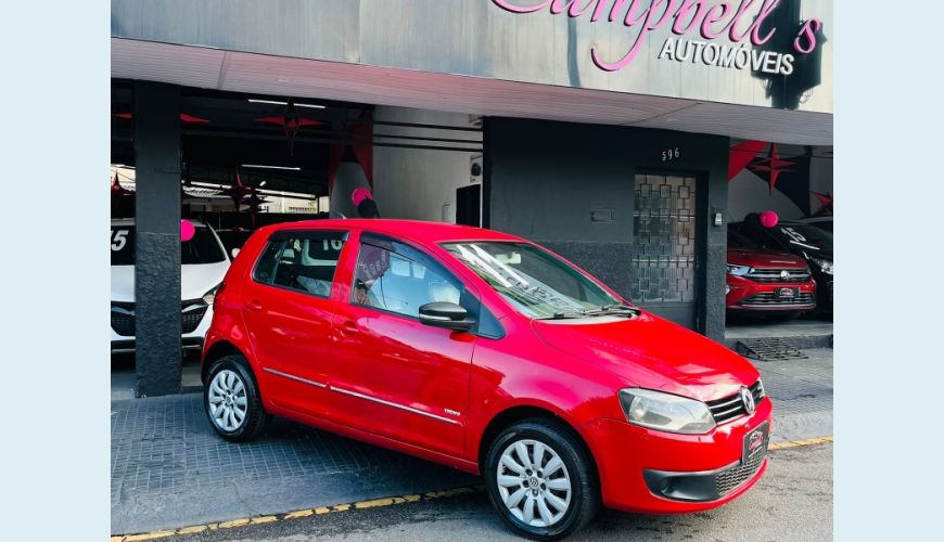 VOLKSWAGEN FOX 1.0 MI FLEX 8V MANUAL 4P - VERMELHO - 2011 Foto 1 (Grande)