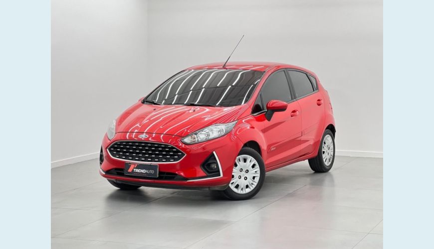 FORD FIESTA 16SE FLEX MANUAL 4P - VERMELHO - 2018 Foto 1 (Grande)
