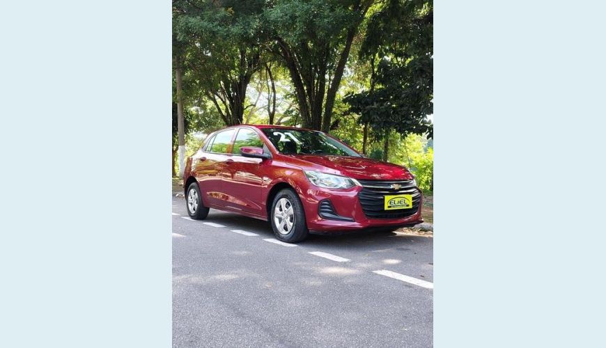CHEVROLET ONIX 1.0 FLEX MANUAL 4P - VERMELHO - 2021 Foto 1 (Grande)