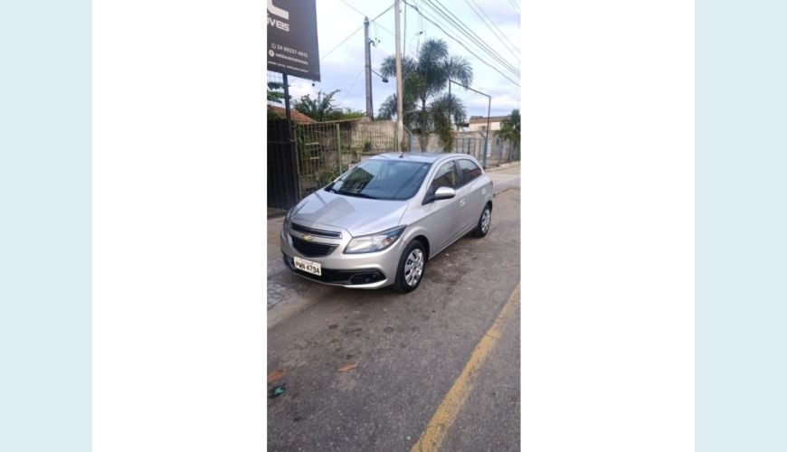 CHEVROLET ONIX FLEX MANUAL 4P - PRATA - 2015 Foto 1 (Grande)