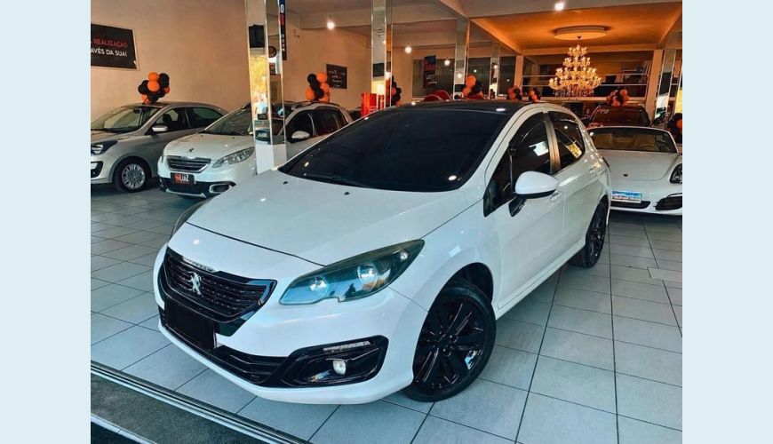PEUGEOT 308 ACTIVE 1.6 16V FLEX MANUAL 4P - BRANCO - 2016 Foto 1 (Grande)