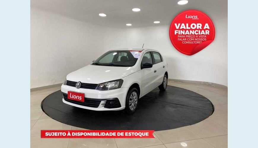 VOLKSWAGEN GOL TRENDLINE 1.0 MPI FLEX MANUAL 2P - BRANCO - 2017 Foto 1 (Grande)