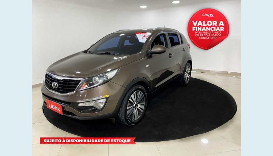 KIA SPORTAGE LX 2.0 16V FLEX MANUAL 4P - MARROM - 2014 Foto 1 (Grande)