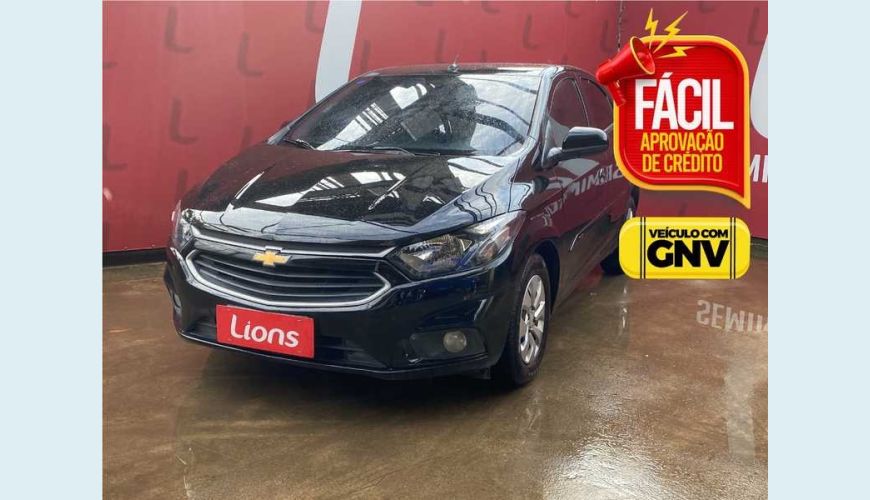 CHEVROLET ONIX LT SPE 1.0 FLEX MANUAL 4P - PRETO - 2018 Foto 1 (Grande)