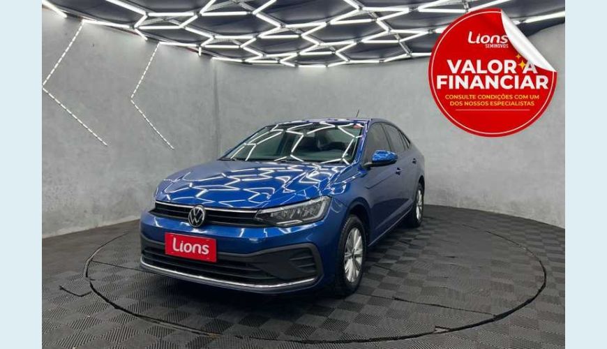 VOLKSWAGEN VIRTUS 1.0 TSI FLEX MANUAL 4P - AZUL - 2025 Foto 1 (Grande)