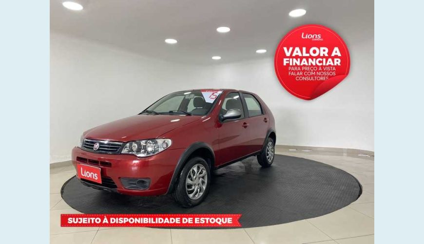 FIAT PALIO FIRE WAY 1.0 8V FLEX MANUAL 4P - VERMELHO - 2015 Foto 1 (Grande)