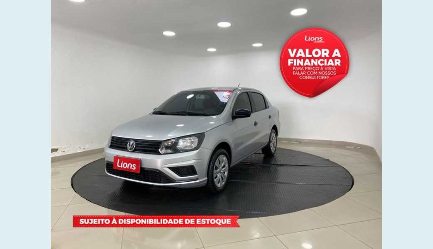 VOLKSWAGEN VOYAGE 1.6 MSI 8V FLEX MANUAL 4P - PRATA - 2019 Foto 1 (Grande)