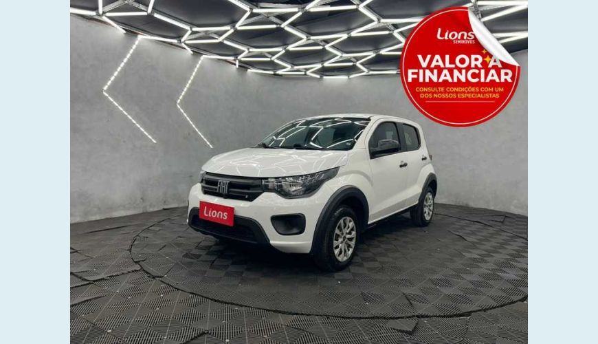 FIAT MOBI LIKE 1.0 FLEX MANUAL 4P - BRANCO - 2021 Foto 1 (Grande)