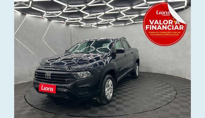 FIAT TORO ENDURANCE 1.3 TURBO FLEX AUT. 4P - PRETO - 2022 Foto 1 (Grande)
