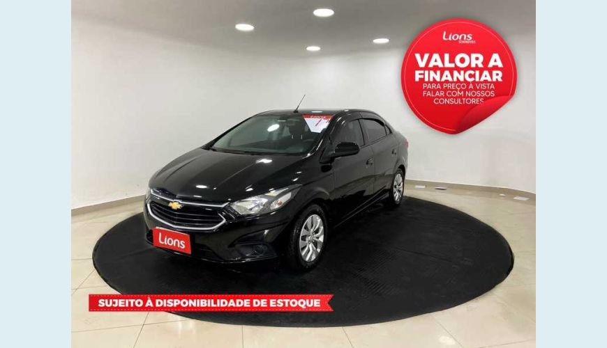 CHEVROLET PRISMA LT SPE 1.4 FLEX AUT. 4P - PRETO - 2017 Foto 1 (Grande)