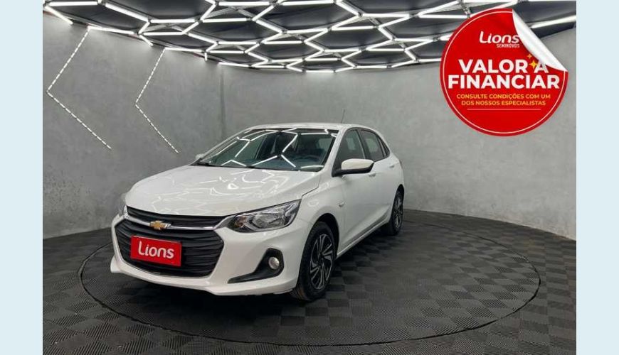 CHEVROLET ONIX LT 1.0 TURBO FLEX MANUAL 4P - BRANCO - 2024 Foto 1 (Grande)