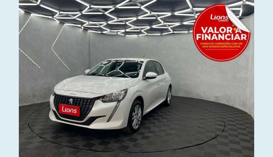 PEUGEOT 208 ACTIVE 1.6 FLEX AUT. 4P - BRANCO - 2023 Foto 1 (Grande)