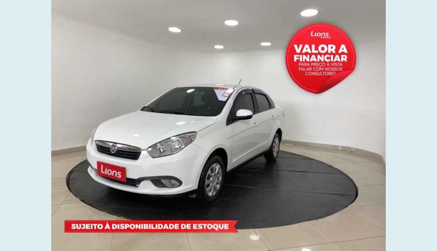 FIAT GRAND SIENA EVO ATTRACTIVE 1.4 8V FLEX MANUAL 4P - BRANCO - 2013 Foto 1 (Grande)