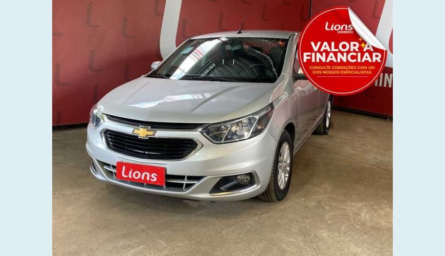 CHEVROLET COBALT LTZ 1.8 8V FLEX AUT. 4P - PRATA - 2018 Foto 1 (Grande)