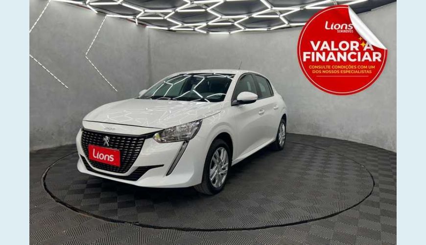 PEUGEOT 208 ACTIVE 1.6 16V FLEX MANUAL 4P - BRANCO - 2022 Foto 1 (Grande)
