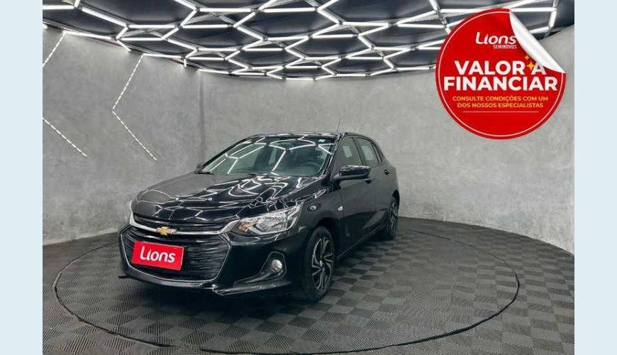 CHEVROLET ONIX LT 1.0 TURBO FLEX MANUAL 4P - PRETO - 2024 Foto 1 (Grande)