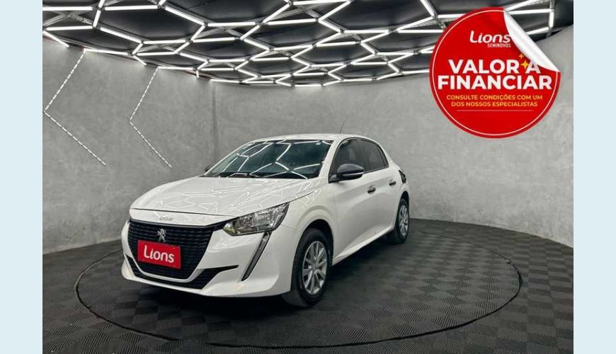 PEUGEOT 208 LIKE 1.0 FLEX MANUAL 4P - BRANCO - 2023 Foto 1 (Grande)