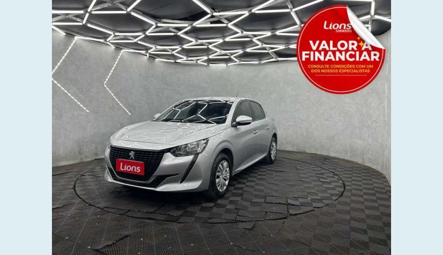 PEUGEOT 208 LIKE 1.6 FLEX MANUAL 4P - PRATA - 2022 Foto 1 (Grande)