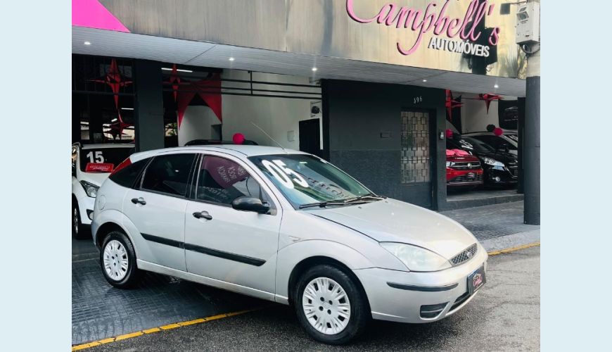 FORD FOCUS SE PLUS 1.6 FLEX MANUAL 4P - PRATA - 2005 Foto 1 (Grande)