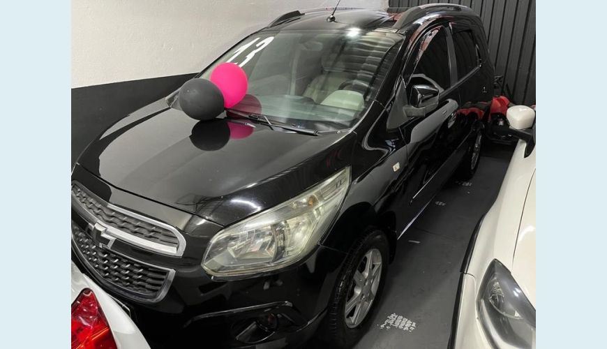 CHEVROLET SPIN LTZ 1.8 FLEX MANUAL 4P - PRETO - 2013 Foto 1 (Grande)