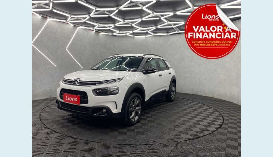CITROËN C4 CACTUS FEEL 1.6 FLEX AUT. 4P - BRANCO - 2022 Foto 1 (Grande)
