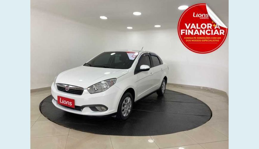 FIAT GRAND SIENA EVO ATTRACTIVE 1.4 8V FLEX MANUAL 4P - BRANCO - 2013 Foto 1 (Grande)