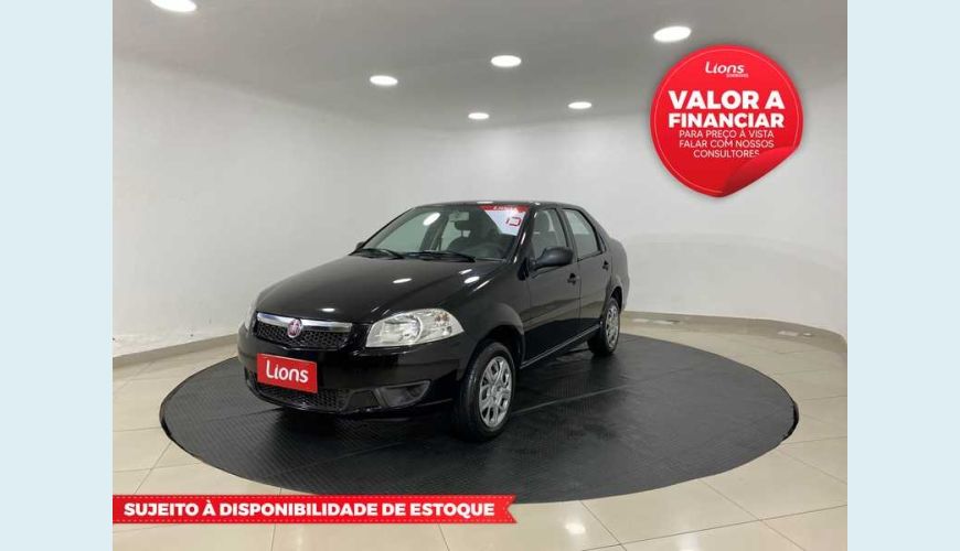 FIAT SIENA EL 1.0 8V FLEX MANUAL 4P - PRETO - 2015 Foto 1 (Grande)