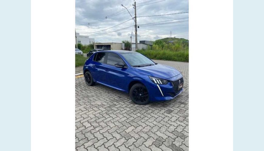 PEUGEOT 208 STYLE 1.0 FLEX AUT. 4P - AZUL - 2024 Foto 1 (Grande)