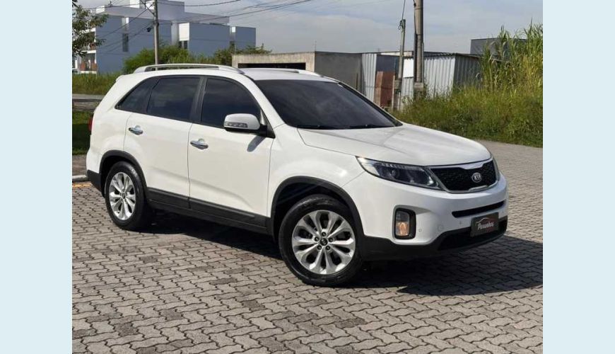 KIA SORENTO EX 2.4 16V FLEX AUT. 4P - BRANCO - 2014 Foto 1 (Grande)