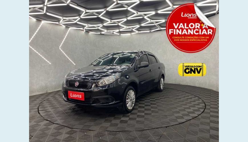 FIAT GRAND SIENA EVO ATTRACTIVE 1.4 8V FLEX MANUAL 4P - PRETO - 2020 Foto 1 (Grande)