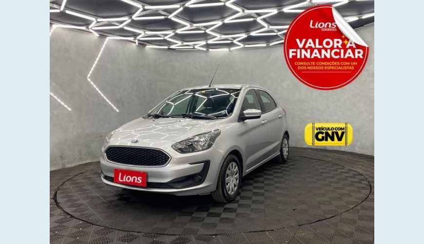 FORD KA SE 1.0 FLEX MANUAL 4P - PRATA - 2020 Foto 1 (Grande)