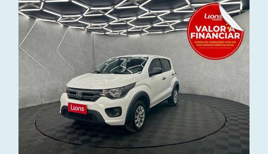 FIAT MOBI LIKE 1.0 FLEX MANUAL 4P - BRANCO - 2021 Foto 1 (Grande)