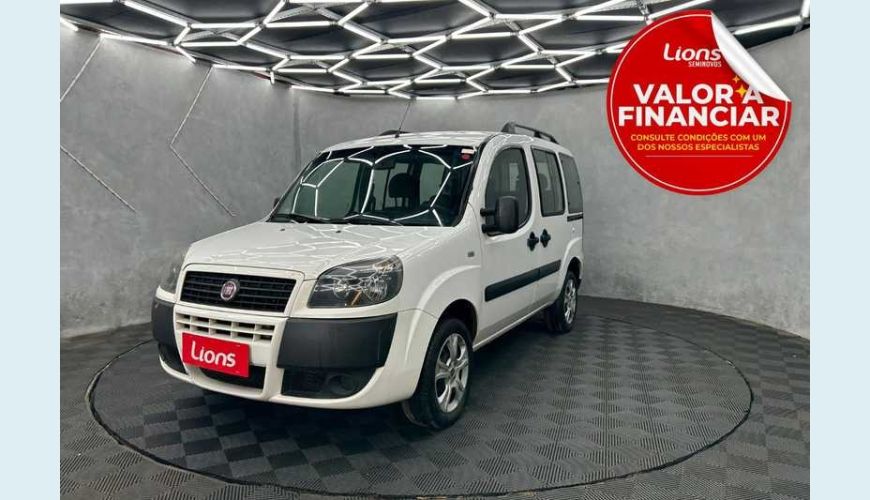 FIAT DOBLO ESSENCE 1.8 16V FLEX MANUAL 4P - BRANCO - 2021 Foto 1 (Grande)