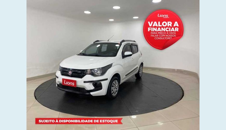 FIAT MOBI FIREFLY DRIVE 1.0 FLEX MANUAL 4P - BRANCO - 2017 Foto 1 (Grande)