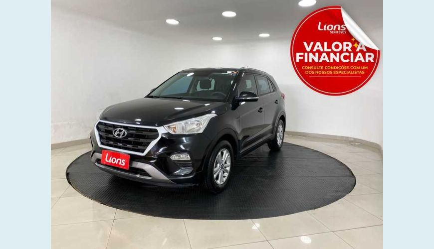 HYUNDAI CRETA PULSE 1.6 FLEX MANUAL 4P - PRETO - 2017 Foto 1 (Grande)